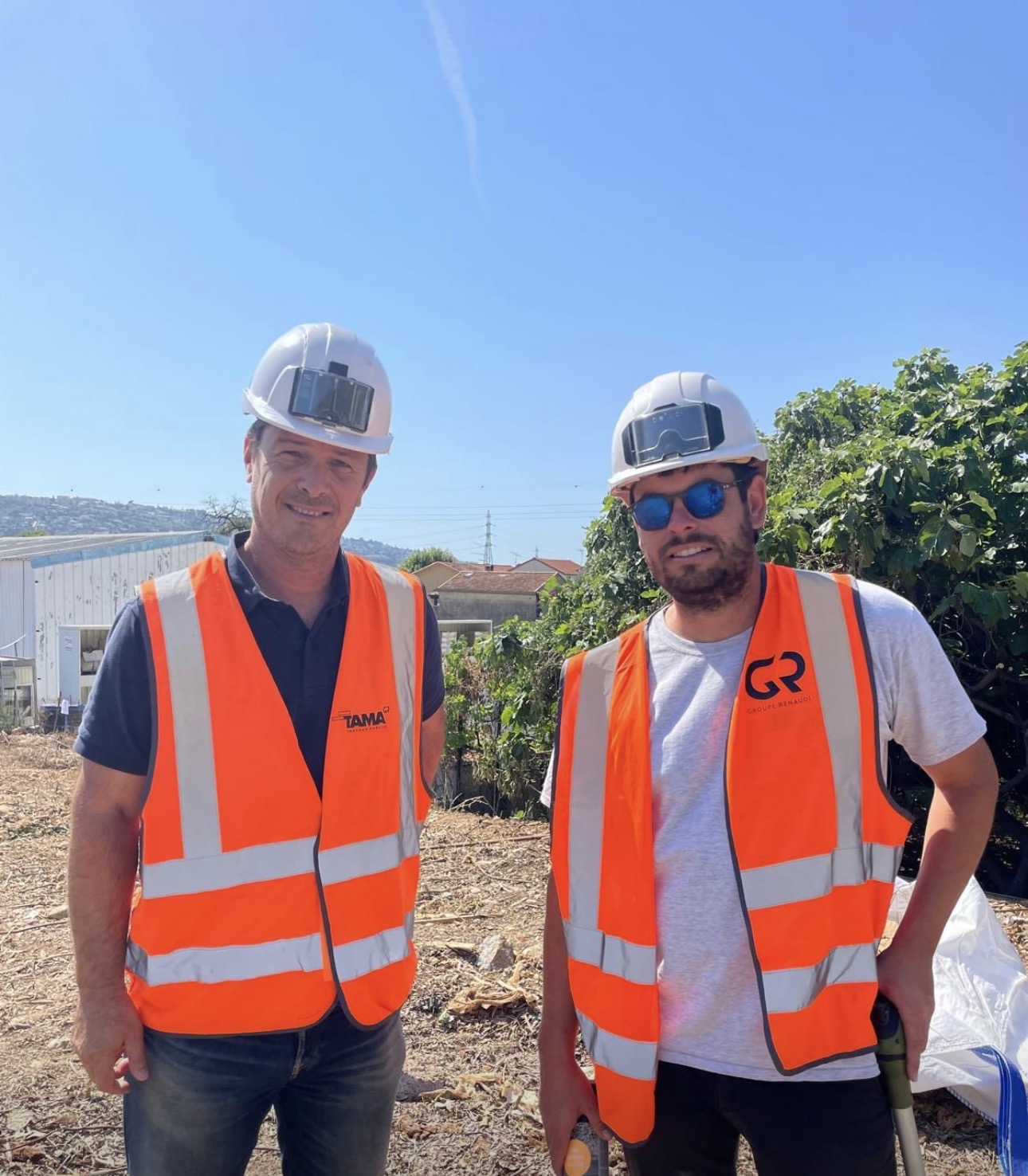 Chantier à La Gaude : le barreau routier Marcellin Allo