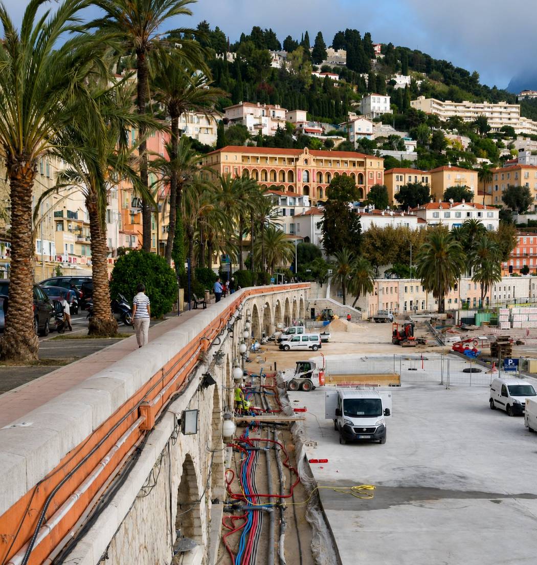 Réseaux du tramway · Nice